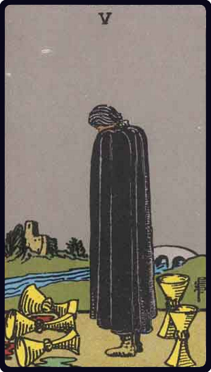 圣杯五 · Five of Cups