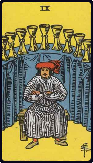 圣杯九 · Nine of Cups