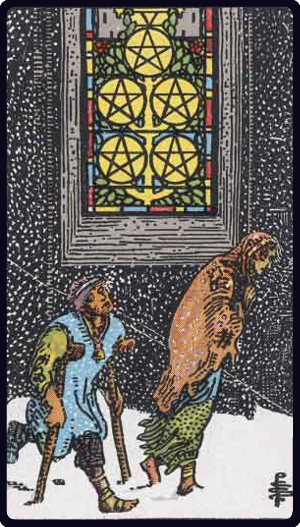 星币五 · Five of Pentacles