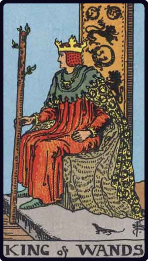 权杖国王 · King of Wands