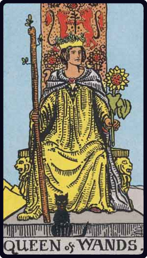 权杖皇后 · Queen of Wands
